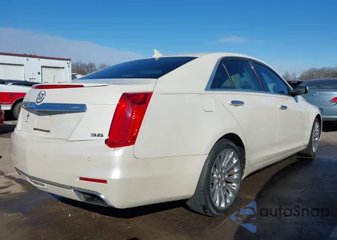 2014 Cadillac Cts Luxury из США, поврежденный, VIN 1G6AR5S31E0125940